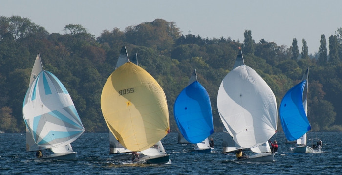 Petermaennchen Regatta in Schwerin