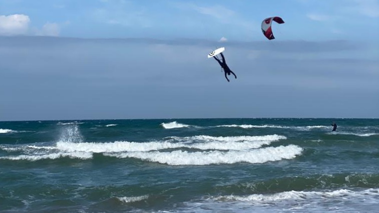 Kitesurfen K&uuml;hlungsborn West