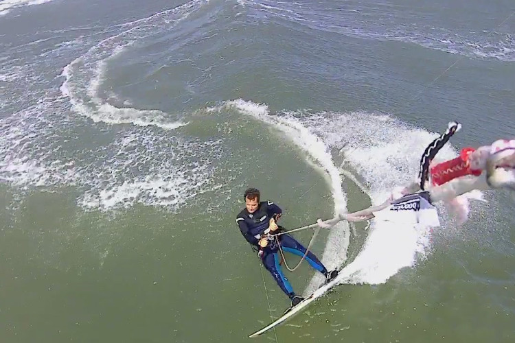 Selfie Kitesurfing Kühlungsborn