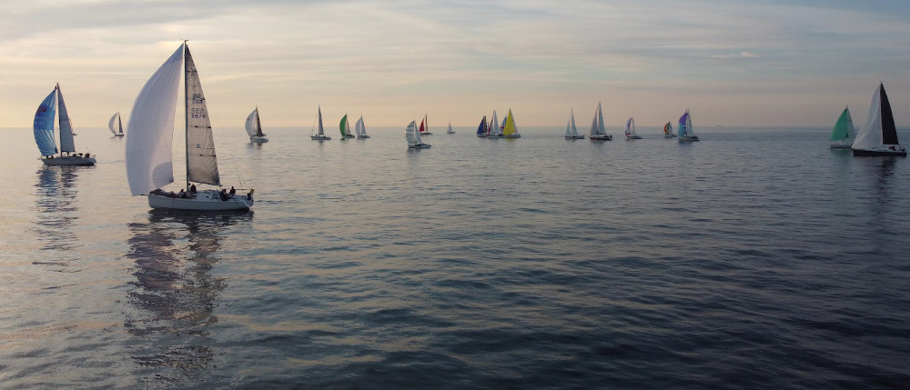 Segeljacht J-97 auf der Ostsee